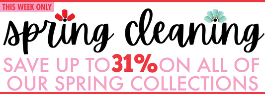 SPRING CLEANING SALE STARTS TOMORROW