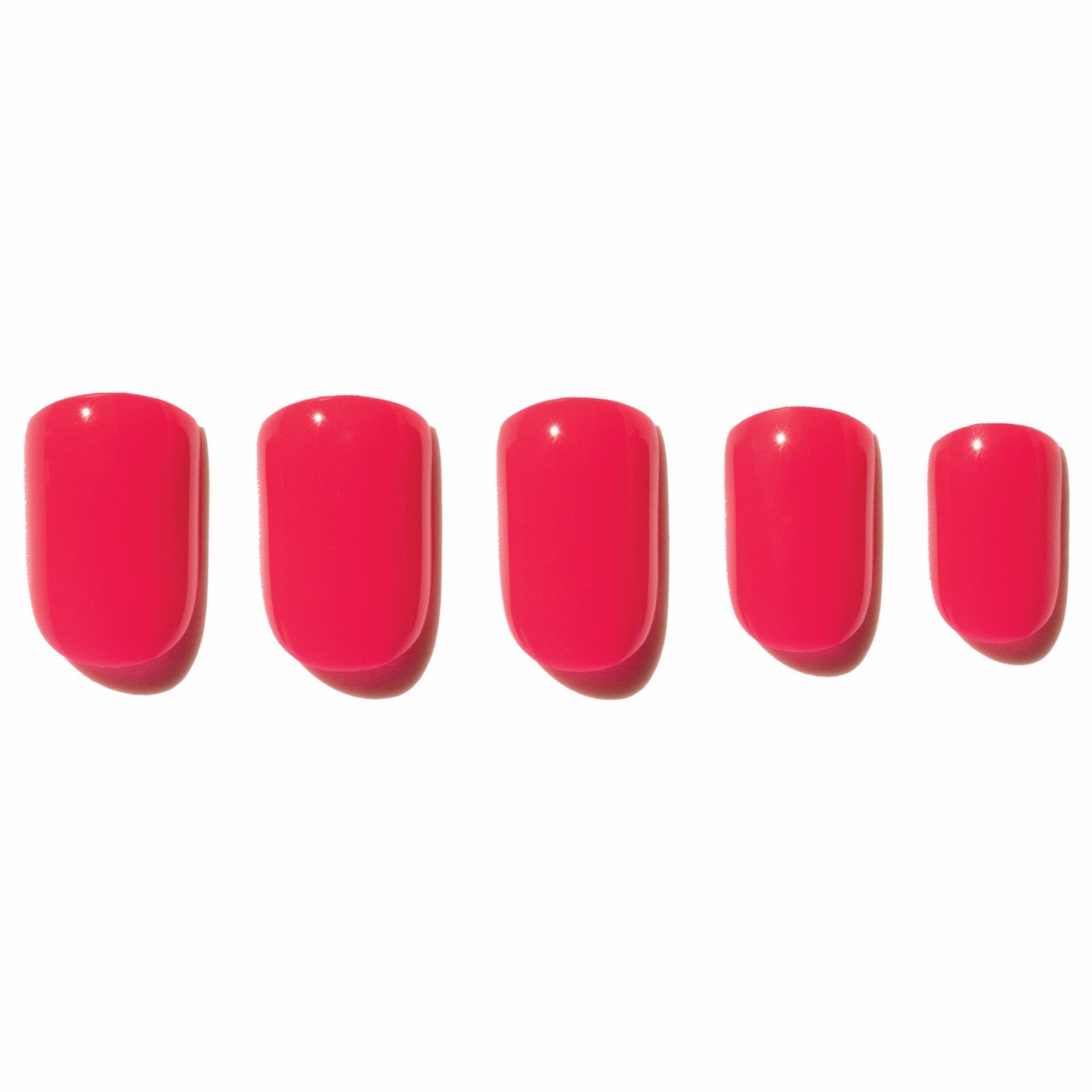 Bright Pink Press On Nail