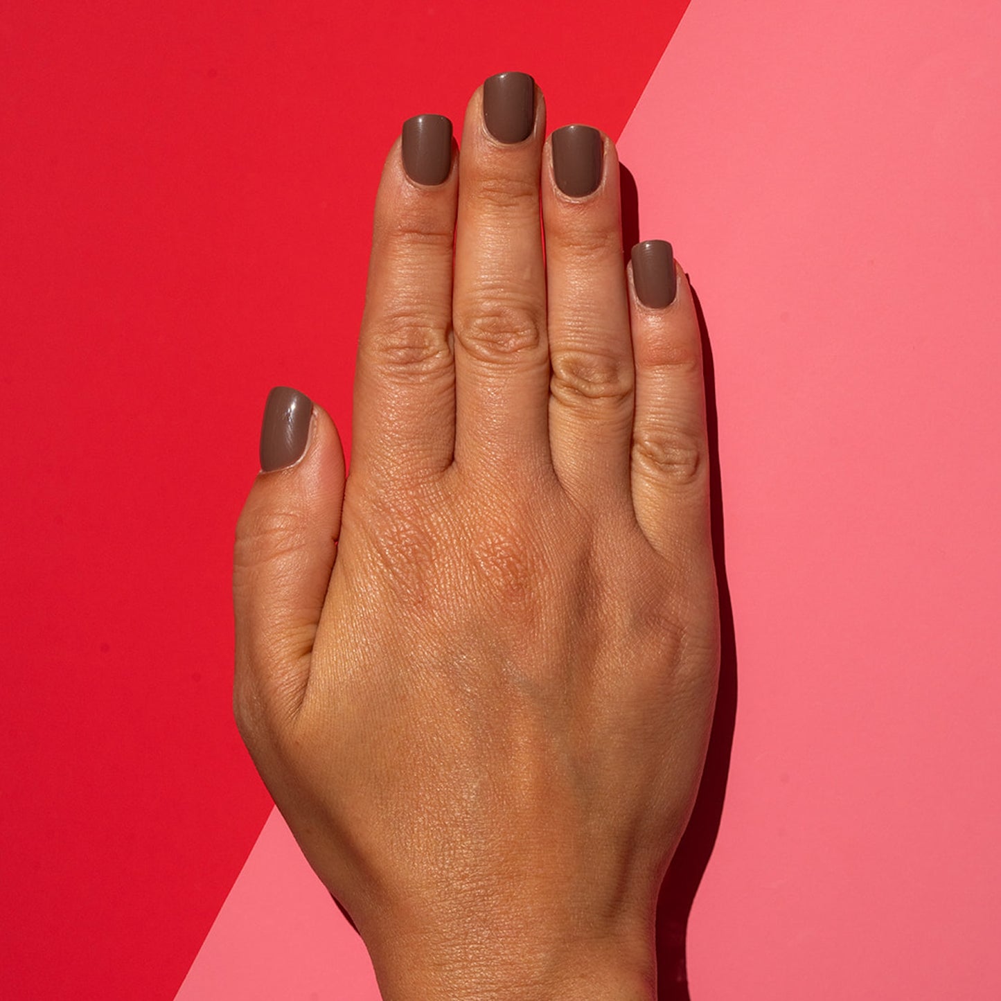 Dark Brown Press On Nail_AYW