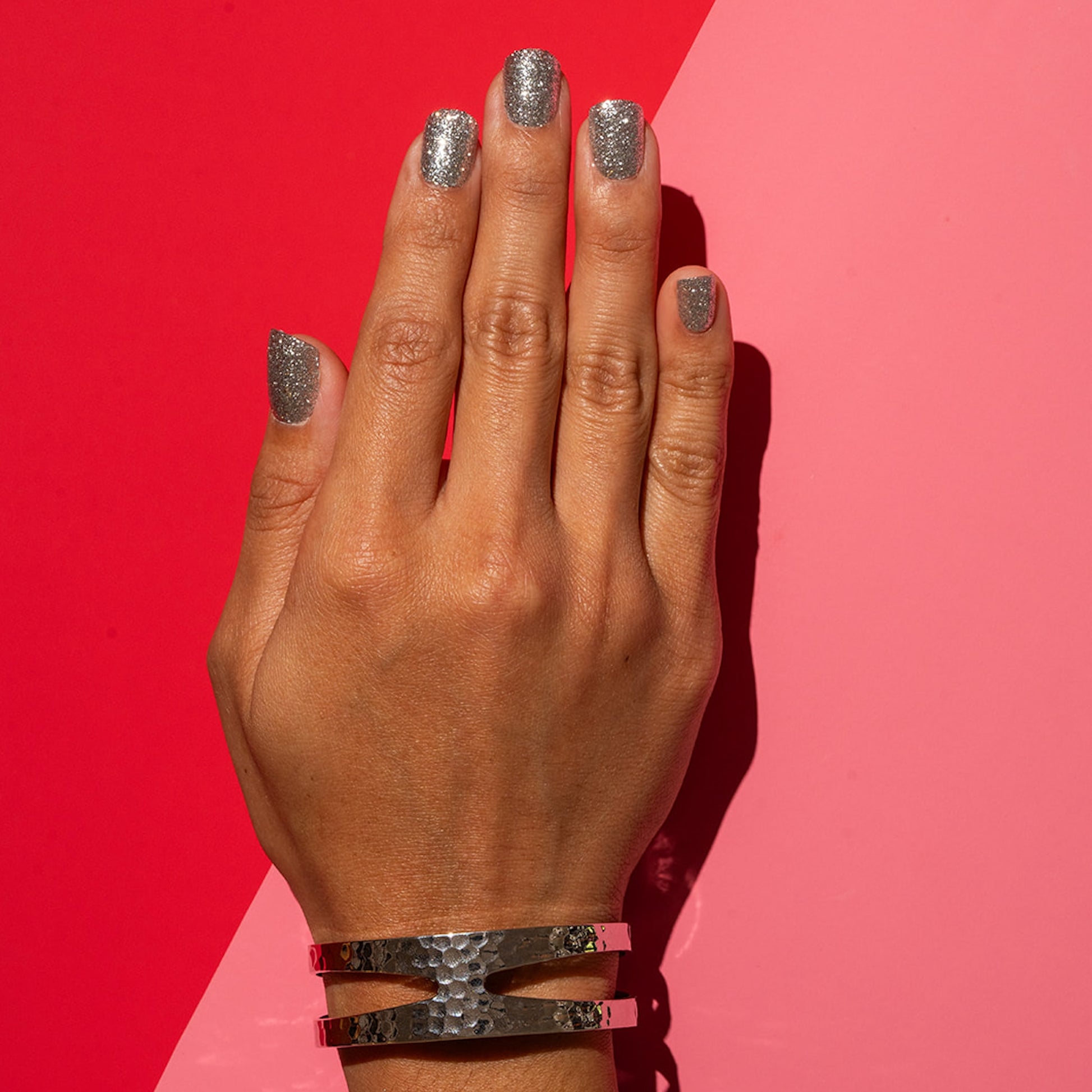 Metallic Press on Nails IBM