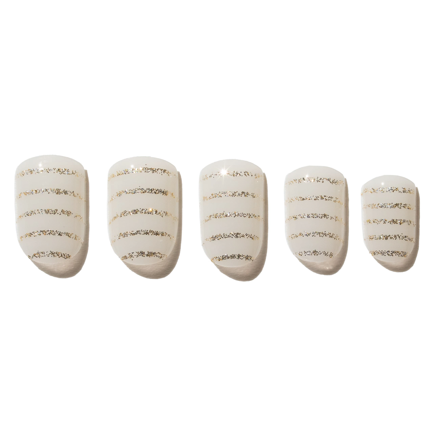 Milky White Press-On Nails | Short | Square DDF