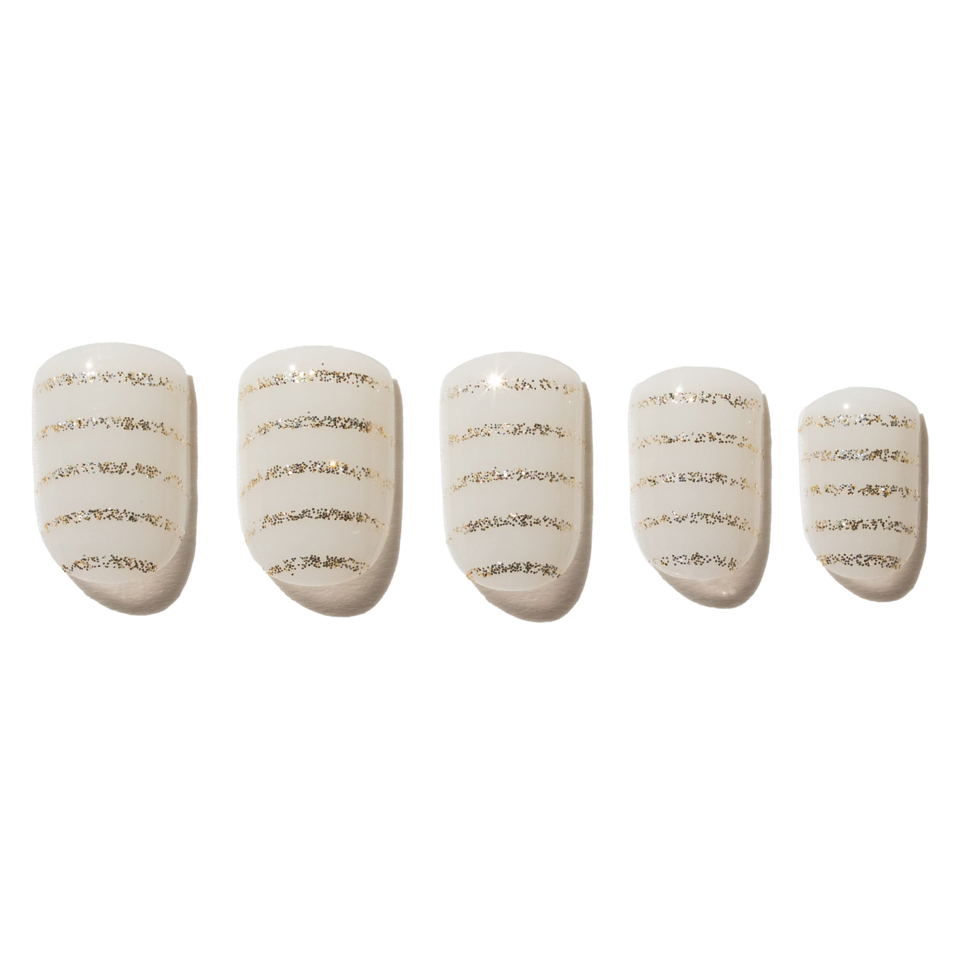 Milky White Press-On Nails | Short | Square DDF