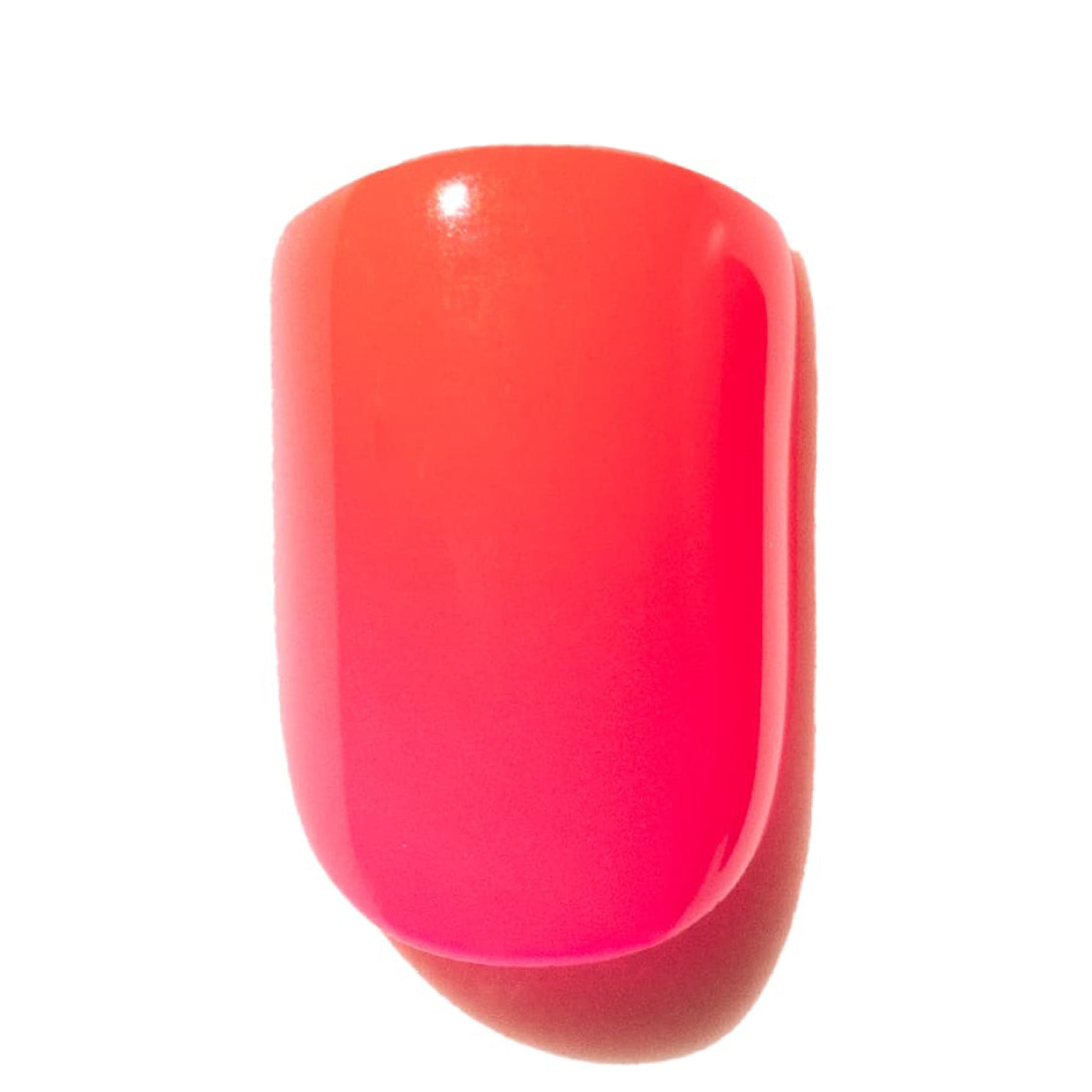 Pink to Red Ombre press on nail 9MM