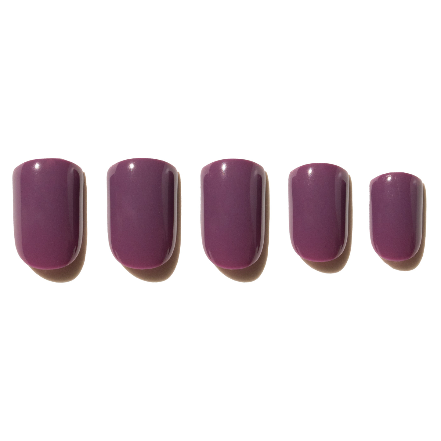 Purple Stick On Nail EPP