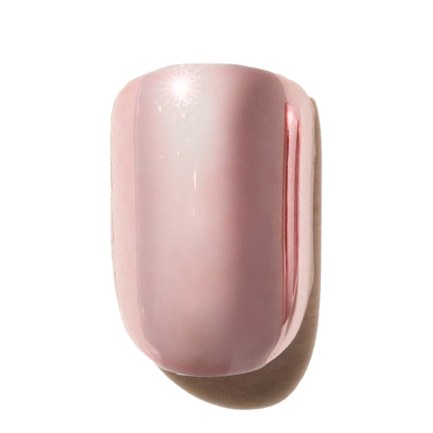 Rose Gold Chrome Press-On Nail