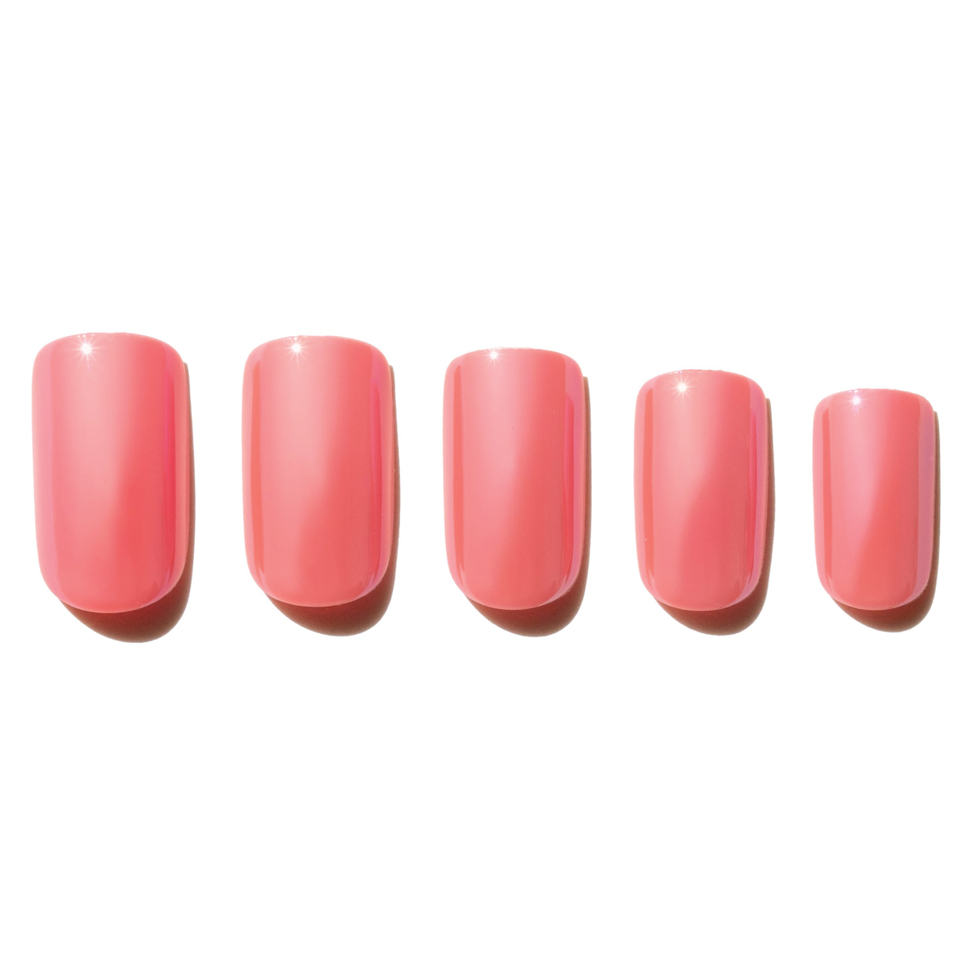 Sherbet Pink Medium Length Press on Nail WWB-MS