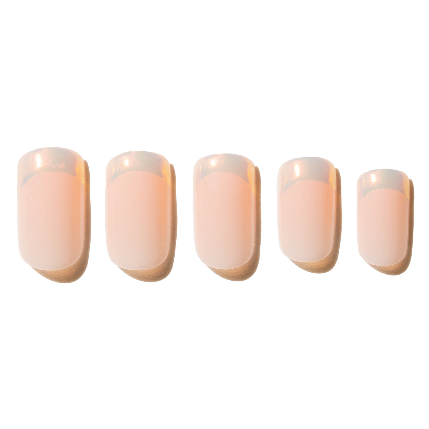 french manicure press on nail JAT