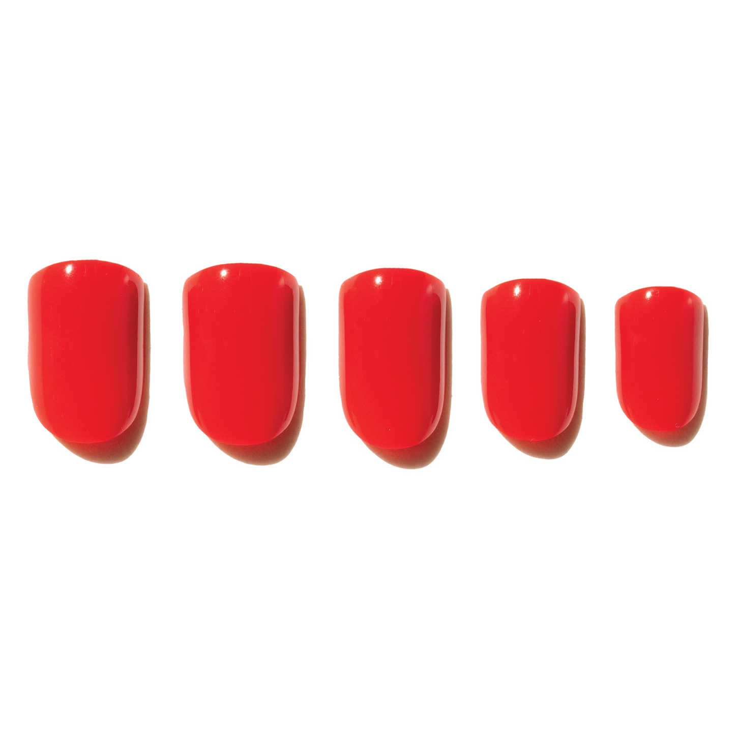 red press on nail NSC