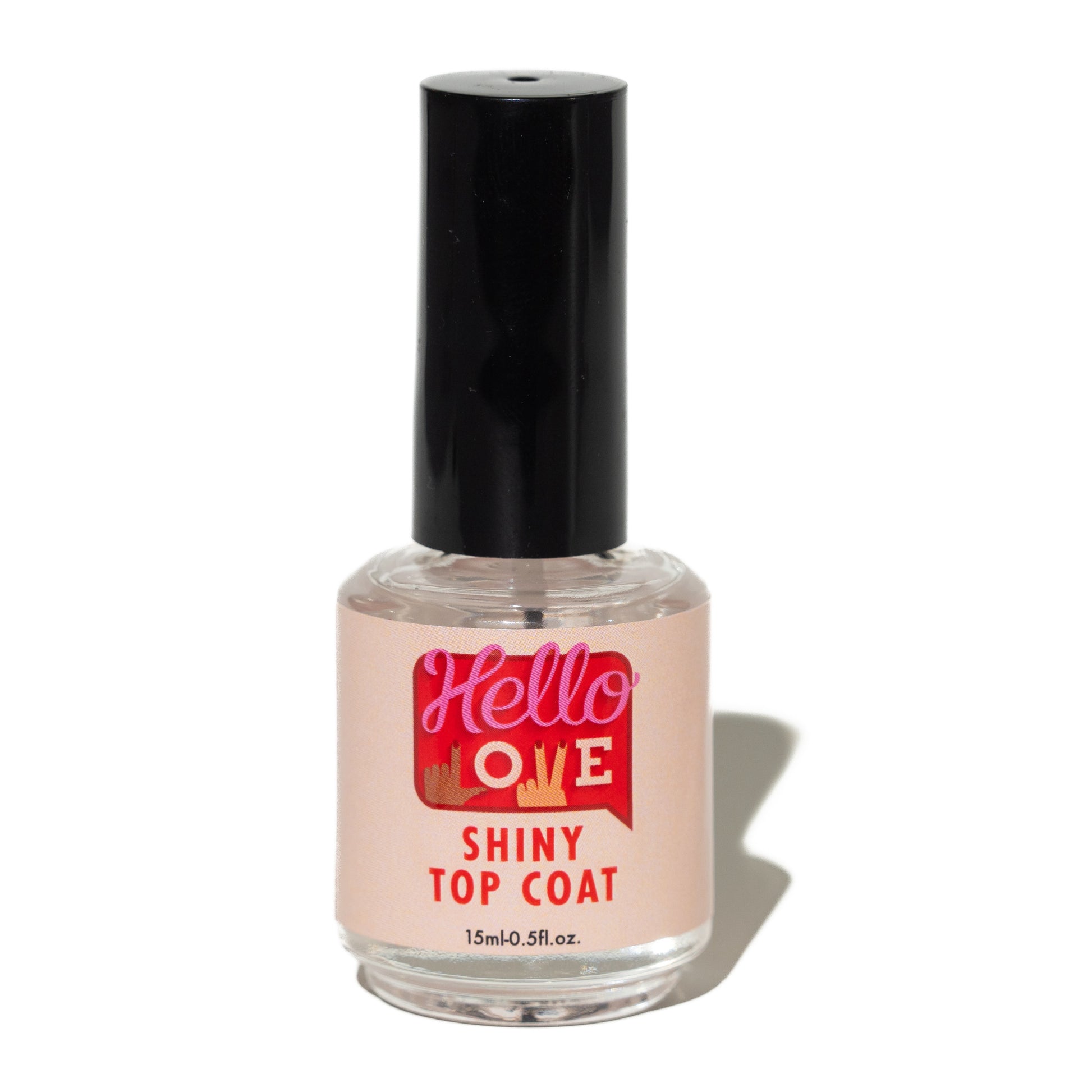 shiny top coat