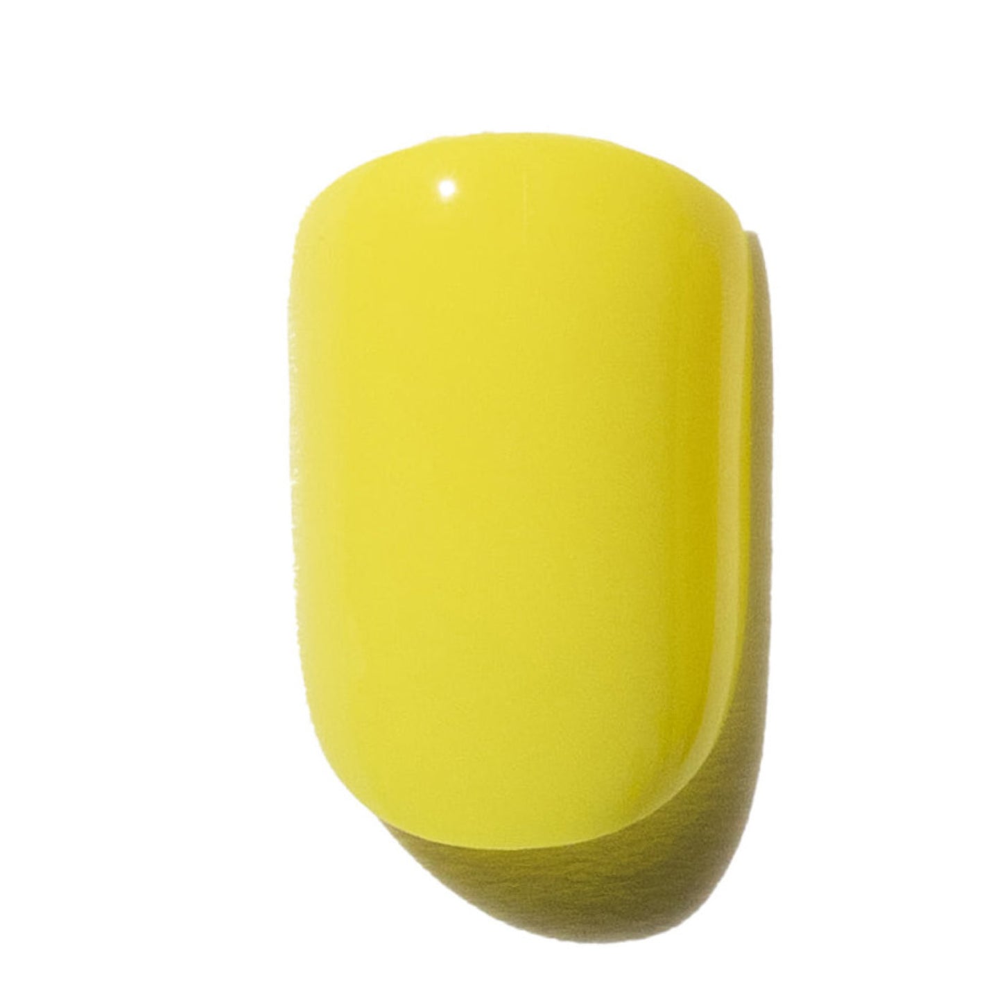 Bright Neon Yellow Press-On Nails | Short | Square CTB