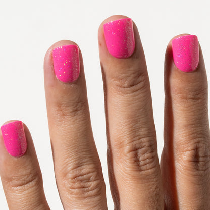 Bright_Pink Press-On_Nails_Short_Square_ASS