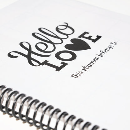 Hello Love Day Planner
