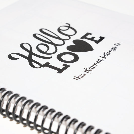 Hello Love Day Planner