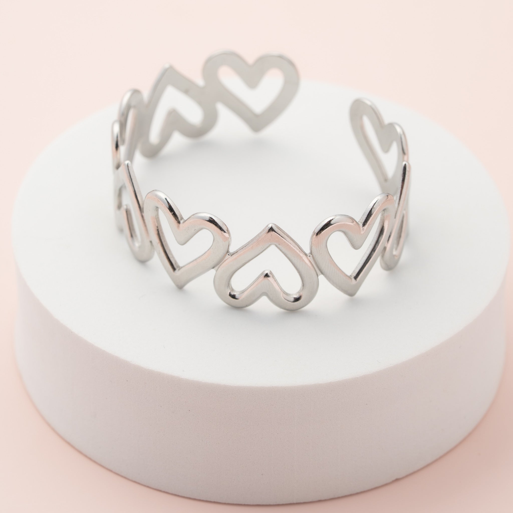 Heart Ring with Shell Inlay – Hello Love Inc