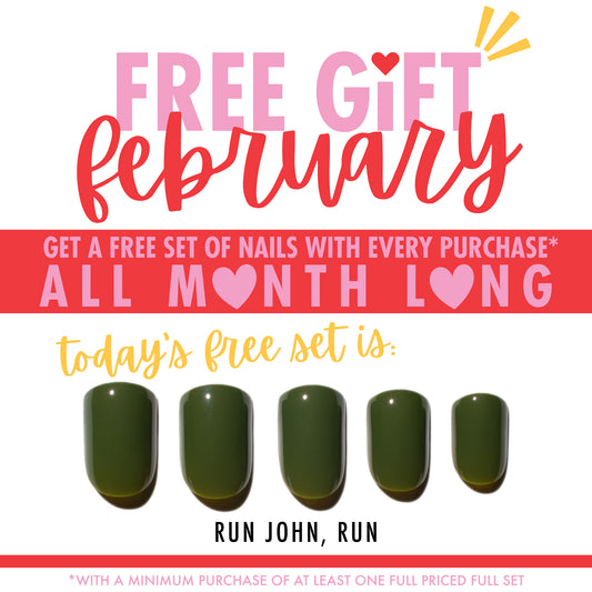 FREE GIFT FEBRUARY: Run John Run