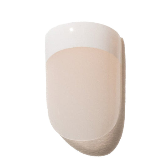 French Tip Press-On Nails | Short | Square MOM