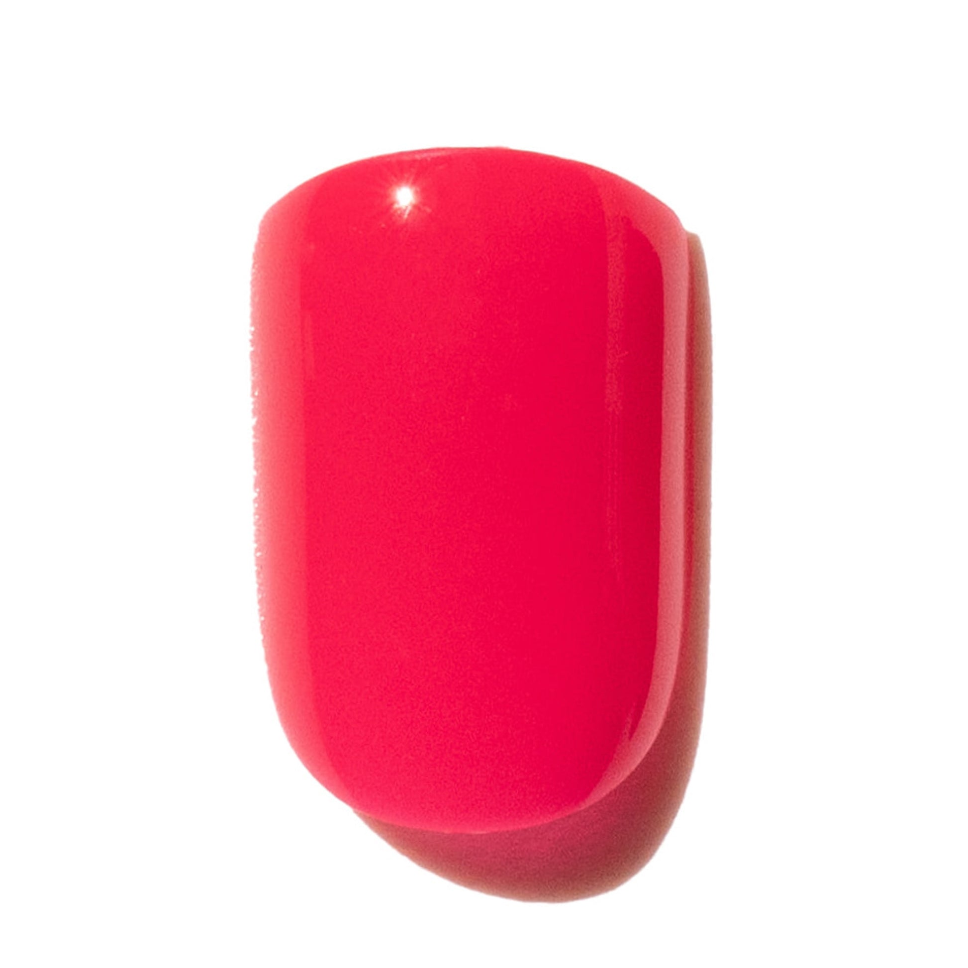 bright pink press on nail