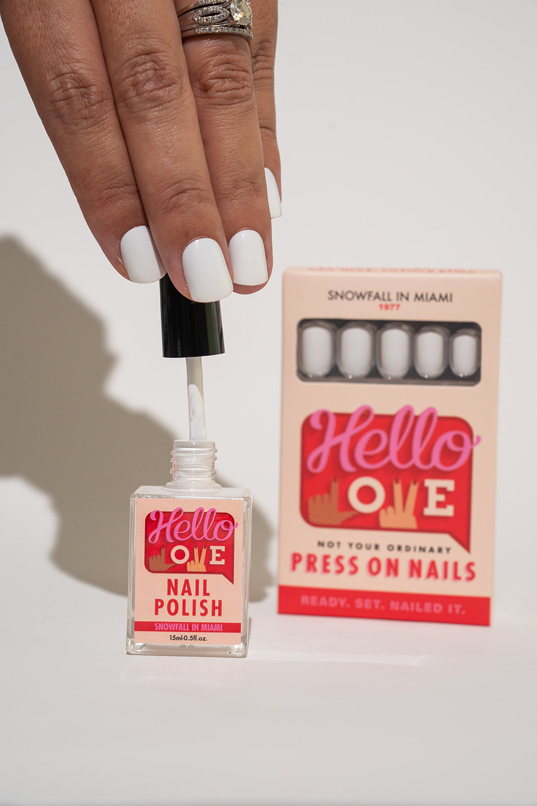 Snowfall in Miami Nail Polish