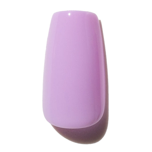 Lavender Glue On Nail in Coffin Shape_UNU_SQ