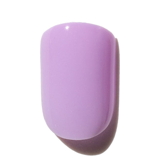 Lavender Press On Nail in Short Square Shape