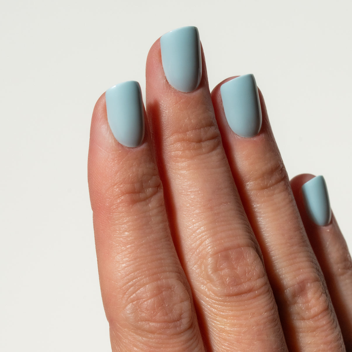 Light Blue Press-On Nails | Short Length | Square Shape – Hello Love Inc