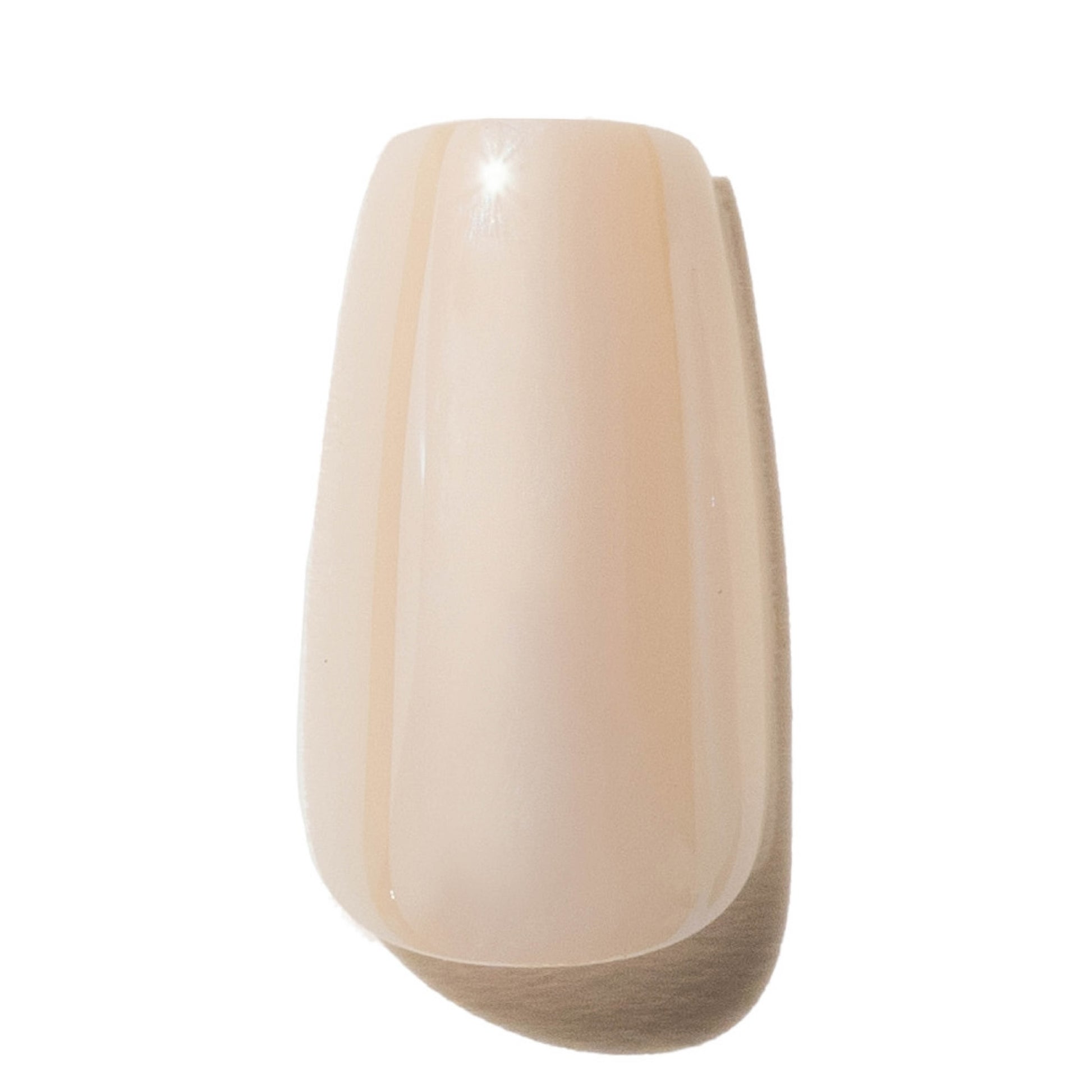 Off White press on nail on a white background