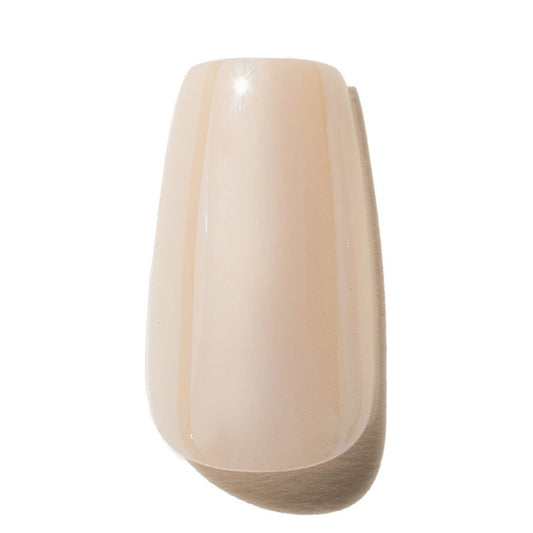 Off White press on nail on a white background