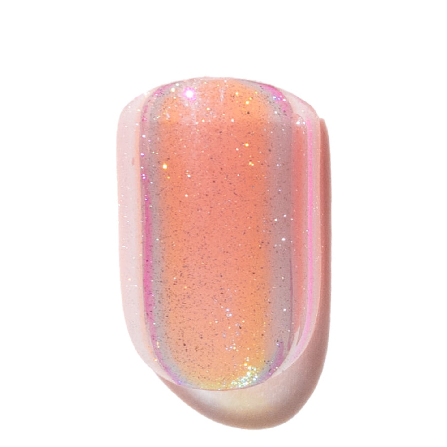 Pink Glitter Press-On Nails | Short | Square SSN