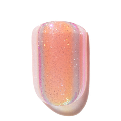 Pink Glitter Press-On Nails | Short | Square SSN