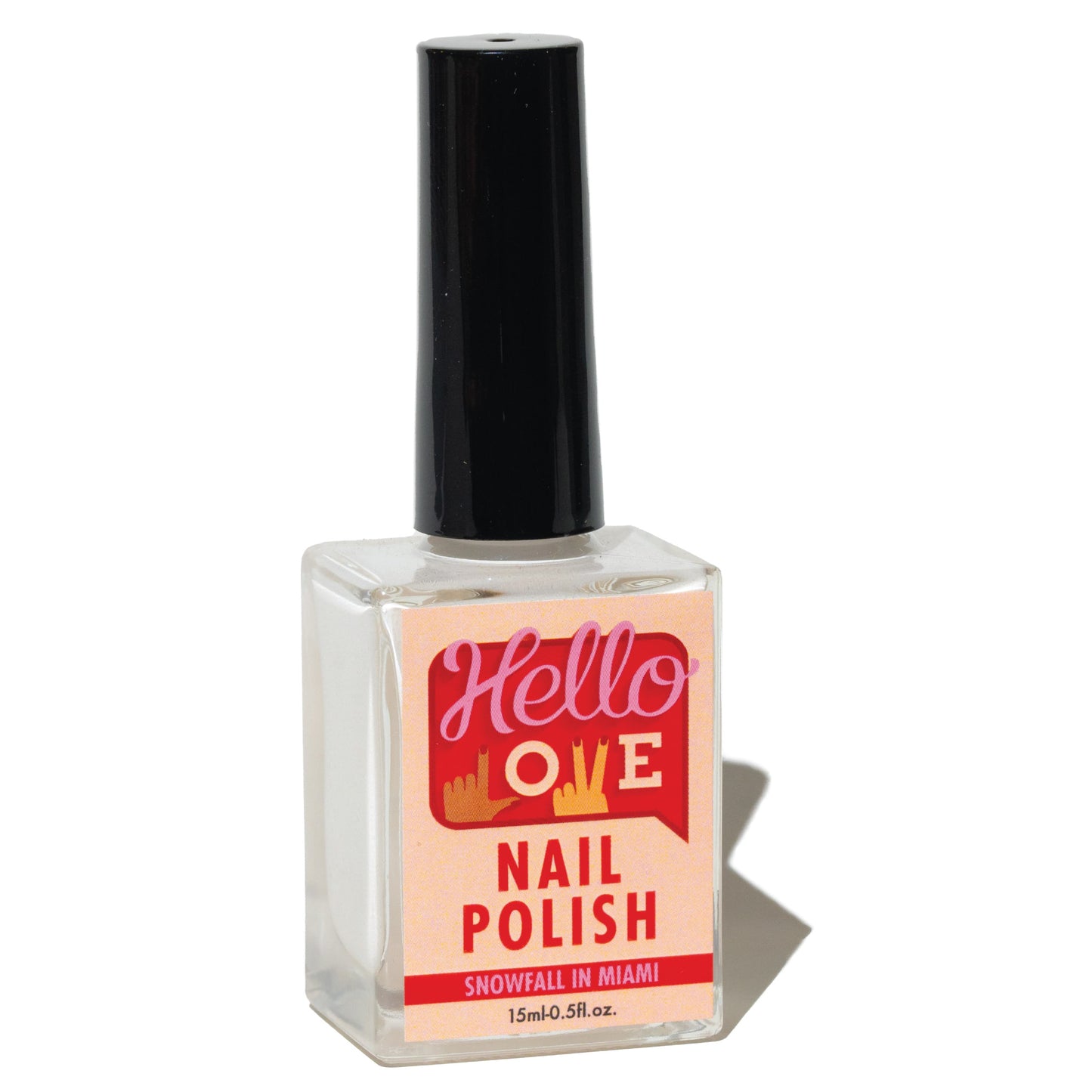 Snowfall in Miami Nail Polish