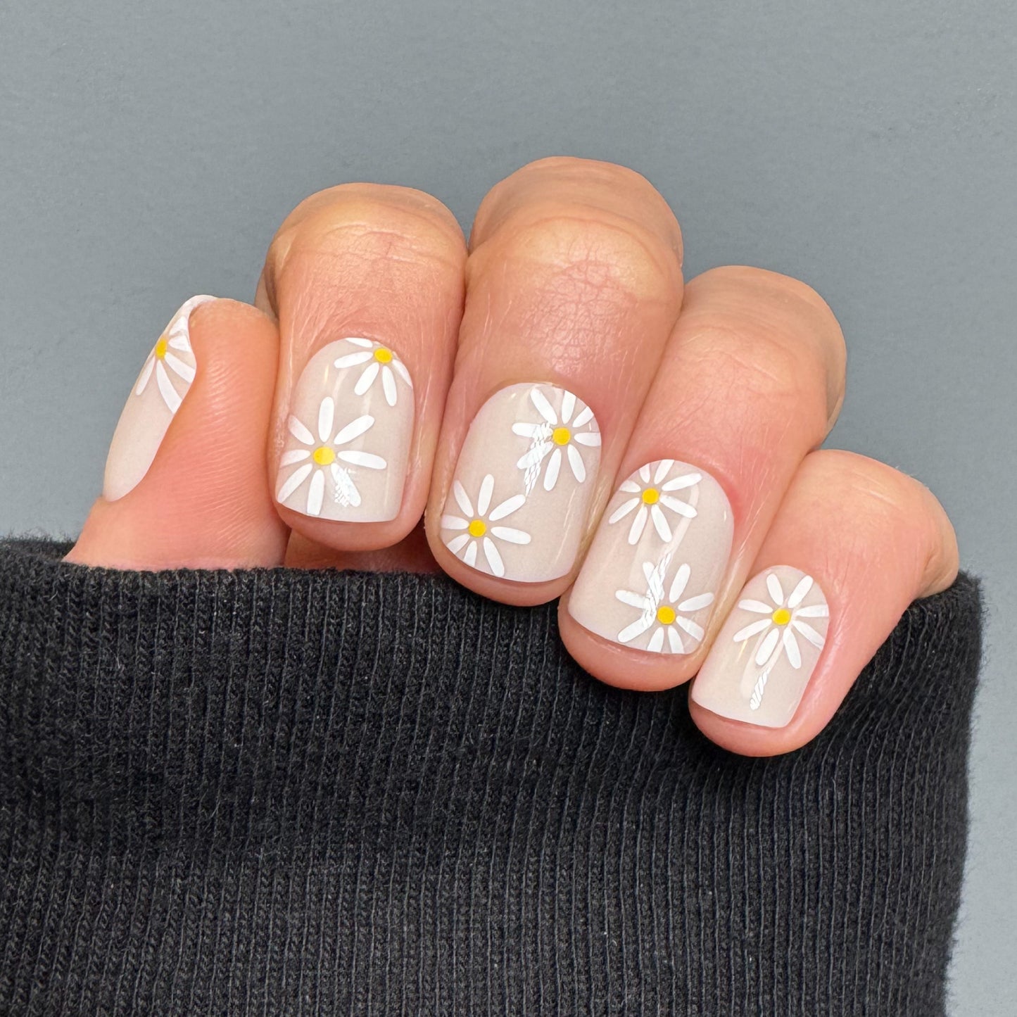 daisy print press on nail LMD