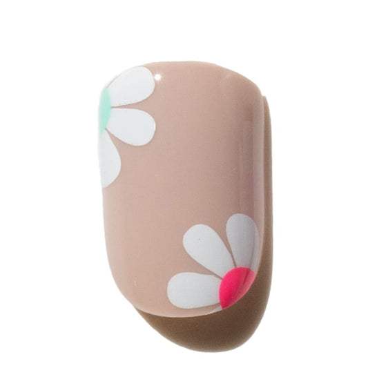 flower press on nails FYR